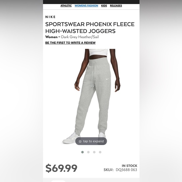 WOMANS SIZE M NIKE SWEATS - Picture 8 of 8